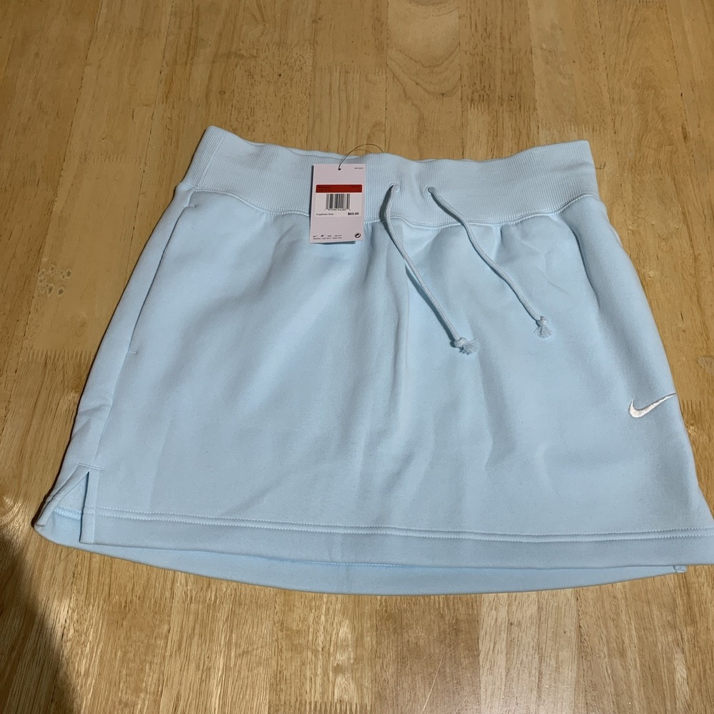 NIKE SPORTSWEAR PHOENIX‎ FLEECE SLIM MINI SKIRT ( L ) FV6318-474